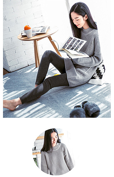   时尚女装详情描述模板