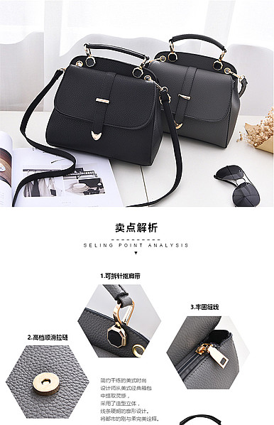  国际大牌女包、斜挎包、单肩包等详情描述模板